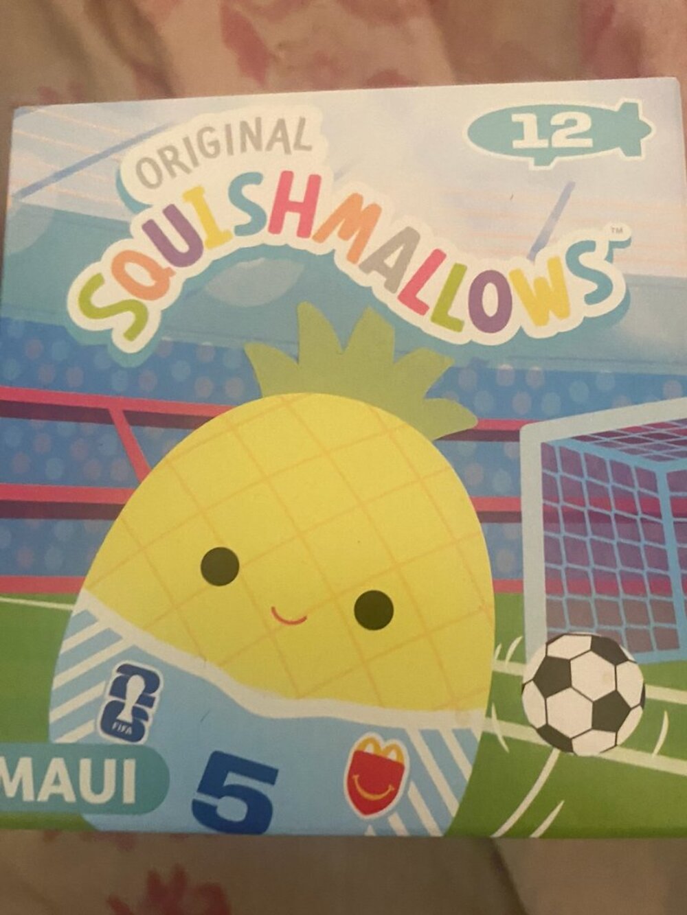 Fifa Mcdonalds Squishmallows  Maui pineapple 12